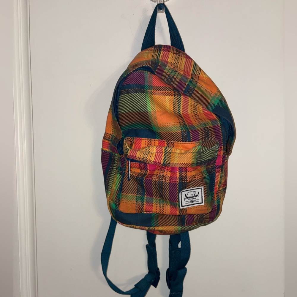 Herschel Supply Company Multicolor Plaid Mini Backpack